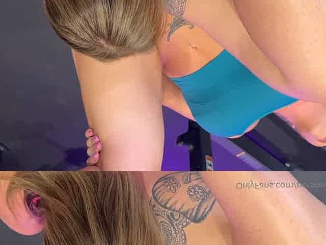 OnlyFans Mrs Nicole Summer Rose FFM Gym Threesome 2