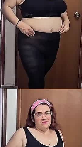 Game in Leggings and Stockings