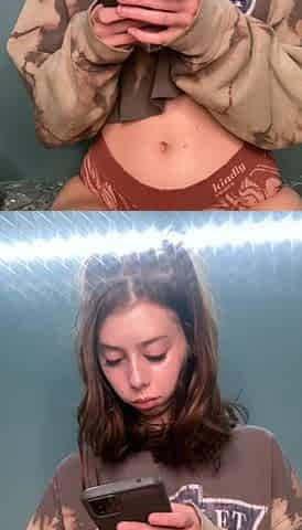 Hot brunette gives you a nice close up masturbation