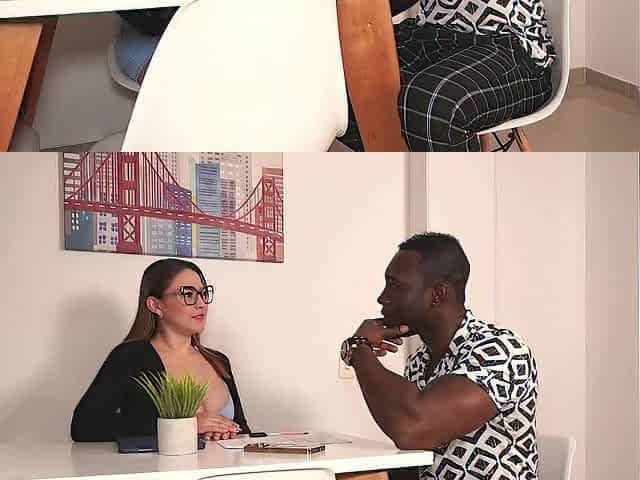 BBC ends up banging his breasty lawyer after winning his divorce - Daniela Gomez & Xander Ebony