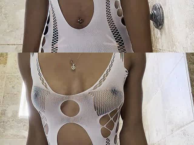 Watch Throughout Sheer Costume in Shower Try On Haul.