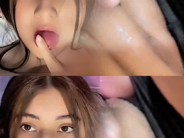 Colombian masturbates and shows off her large vaginas