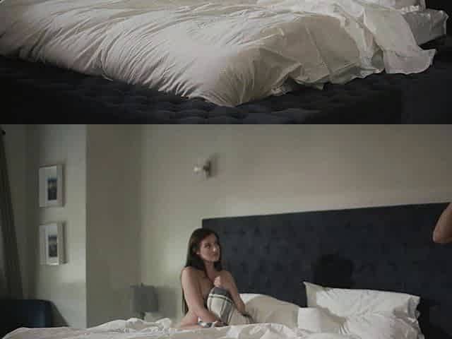 Hot blowjob from a brunette in POV