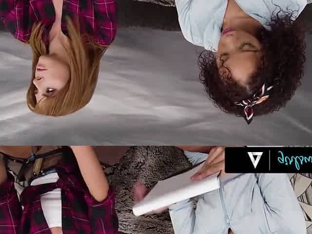 She Cheats On Girlfriend With Hot Babe