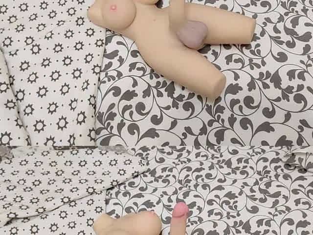 I Found a Tantaly Doll in the Hostel and Fucked My Creamy Pussy