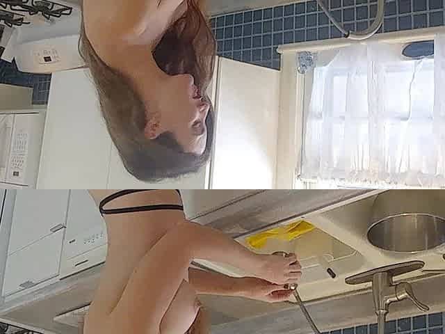 Topless Maid Soapy Rimming BJ Sex Facial