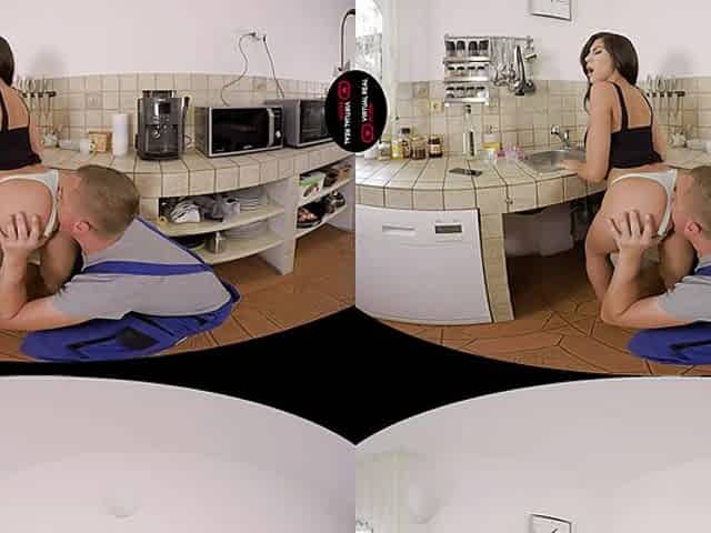 Sexy Housewife - Milf Rides Plumber Hardcore - Sexlikereal
