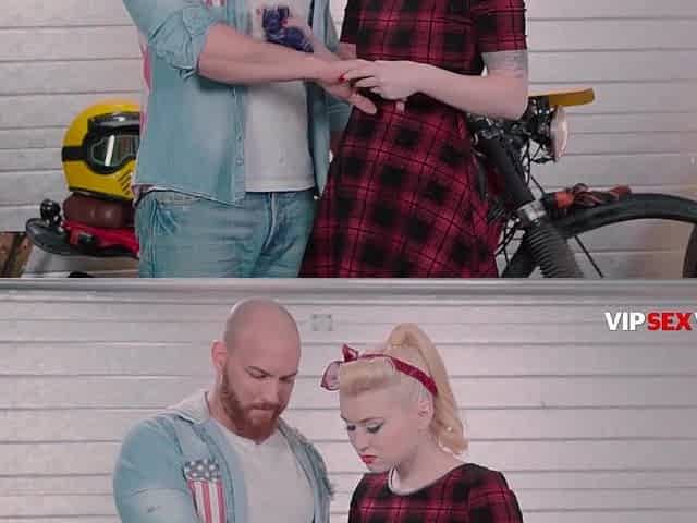 Polish Chick Gets Railed By Her Biker BF - VIP SEX VAULT