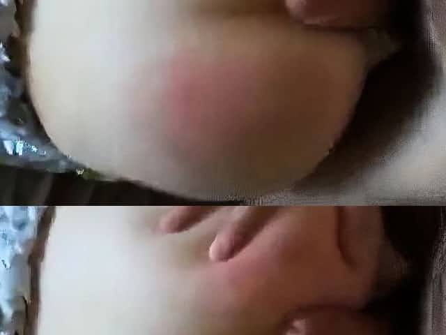 frottage de bite sur fesse