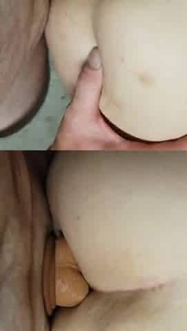 Double permeating my wife with all anal