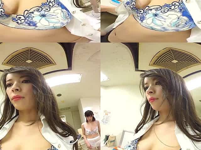 Asian nude babe VR Pov porn
