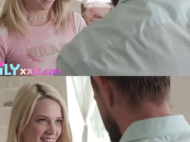 FamilyXXX - My Golden-haired Teen Step Daughter Sucked My Large Wang (Madison Summers)