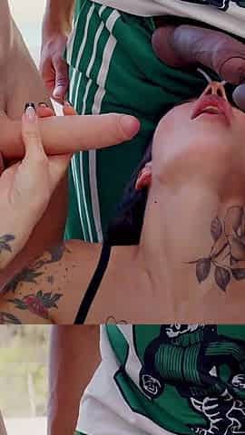 Wild Gangbang Interracial Hot MILF Silvia Preslar