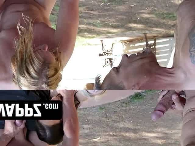 Sex By The Pool! Stepdads Trade Horny Stepdaughters And Show Them How