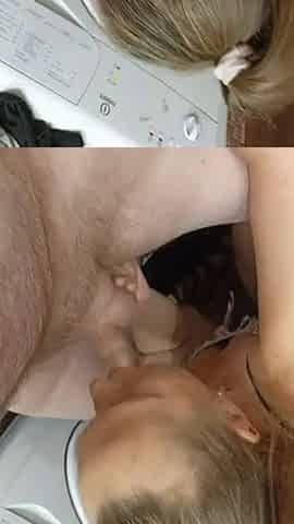blowjob in the toilet