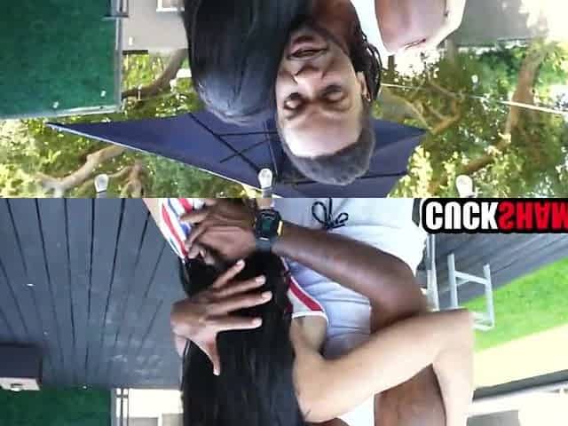 Cuckold spouse invites ebony ally to screw his wife