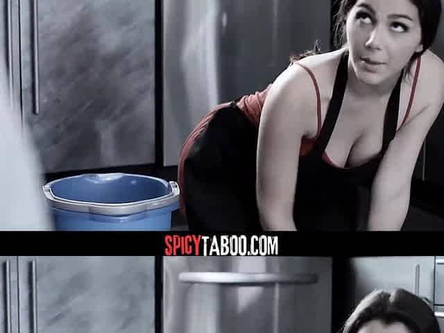 Wealthy dude screwing his maid from behind - Valentina Nappi