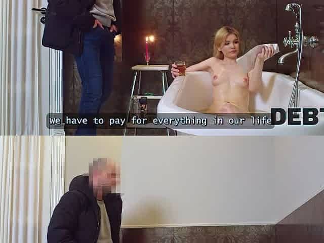 Russian Teen 18+ Sluts Caught A Collector And Milked His Cum. Compilation Of Russian Debtors