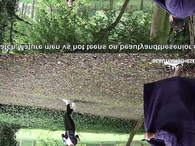 Creepy old chap licks booty and screws runner in the park