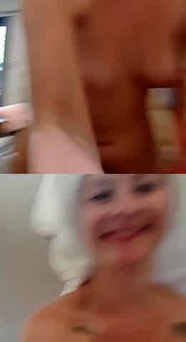 Amateur blondie solo anal masturbation