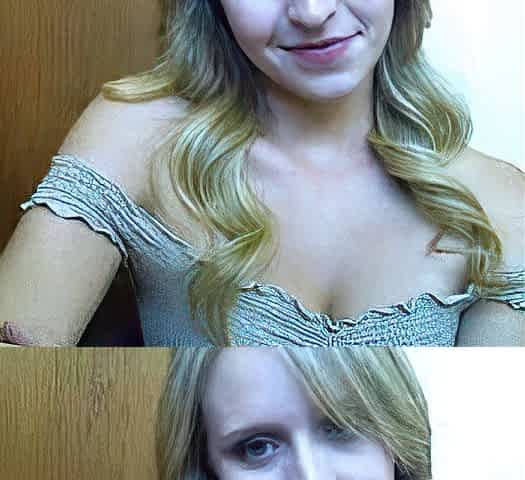 Blonde Teen Solo Masturbating On Webcam