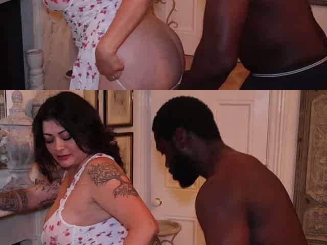 Latin and BBC Fucking by the Fire Place