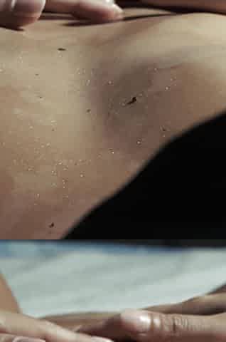 I Suck His Cock, He Cums on My Tits and with His Hot Cum on My Tits I Masturbate Until I Orgasm