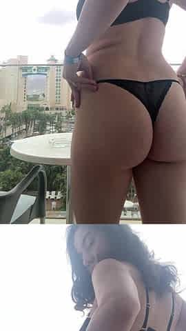 Perfect View From the Balcony. What Would You Do if You Were Down There?