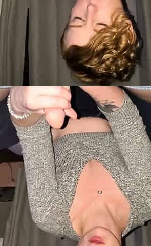 Amateur Blonde Blowjob CIM