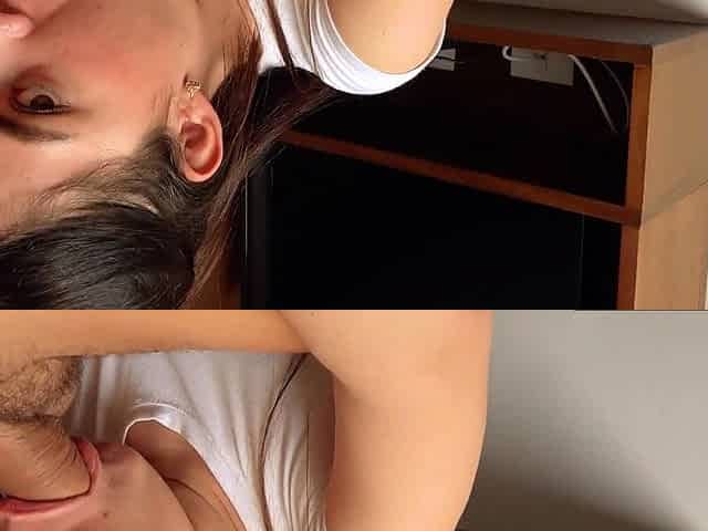 This 18YO LATINA let me THROAT FUCK her