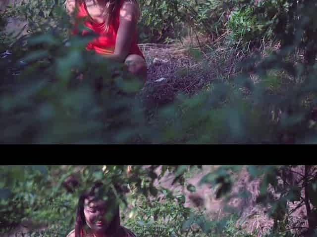 Angel Wicky's Outdoor Romance Blossoms in Sensual Euro Delight
