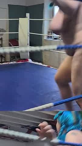 Running Around a Wrestling Ring - Solo Girl