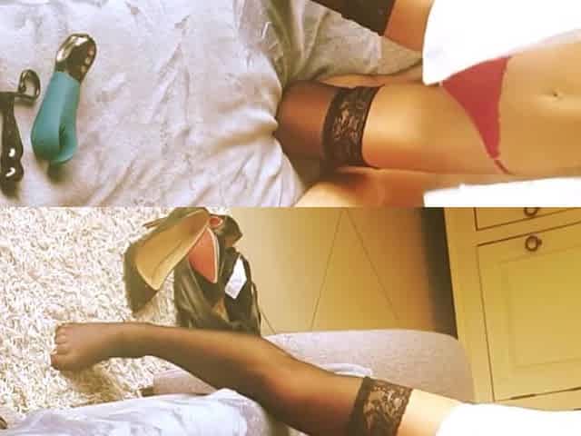 ma voisine est une jolie petite cochonne mature