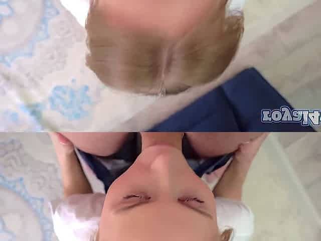 Beautiful Blonde Stepsister Gets Anal Fucked
