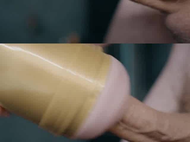 Large veiny white jock banging fleshlight. A lot of cum!!! 4K