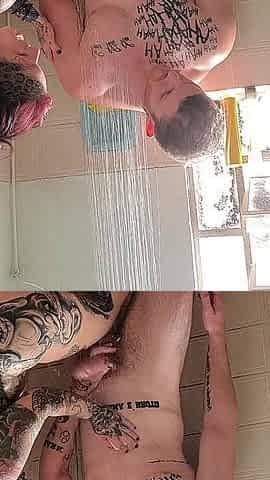 Fucking the Ass in the Shower