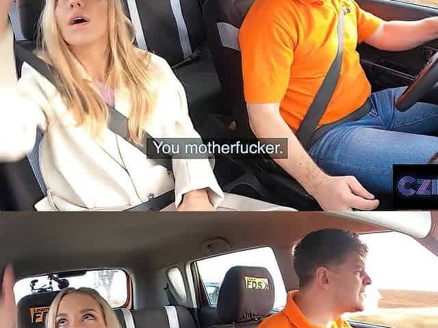 CZECH XXX Road Rage Makes Her Slutty - FULL CLIP