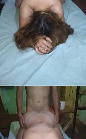 Fucking Doggystyle with My Partner with a Thong on the Road