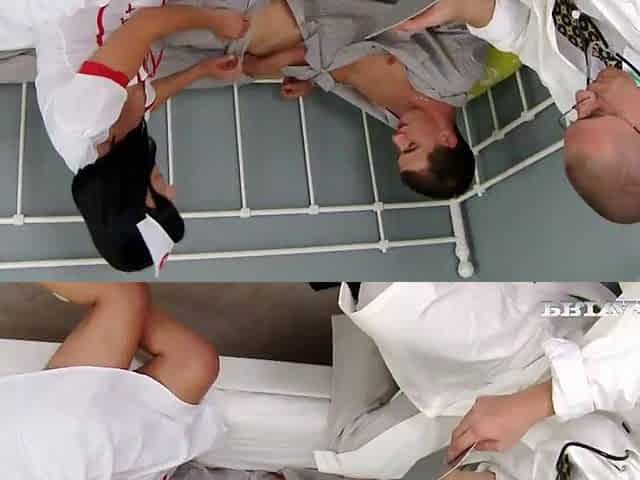 Renata Ebony Dresses as a Nurse and Gets Double Permeated