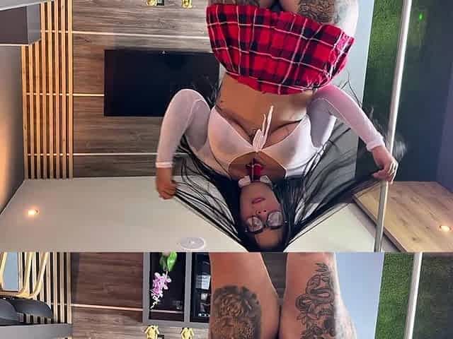 Big-butted Student Lets Her Ass Be Filled with Cum to Pass the Course
