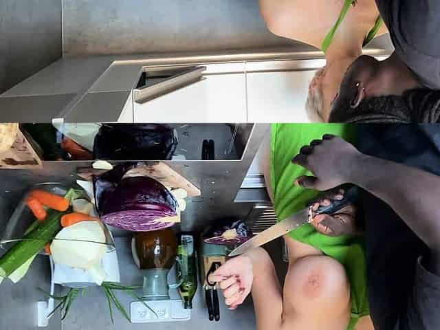 Kitchen And Anal
