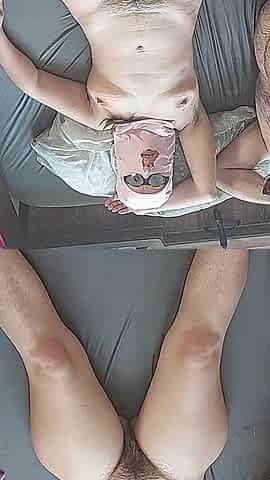 Amateur Wife Masturbates Me Until Ejaculation