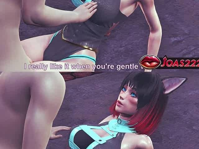 Busty Kitty Ears Anime Girl - Sensational Street Breast Massage, Vibrator Play, and Ultimate Wet Squirt