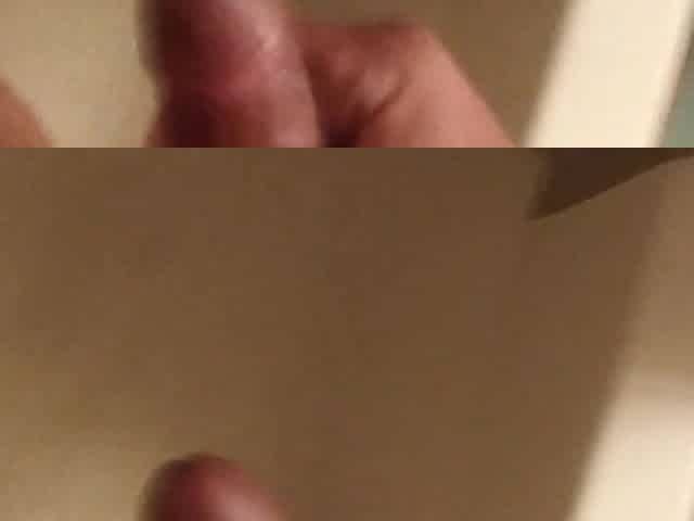 Jacking off and cleaning jock in the shower