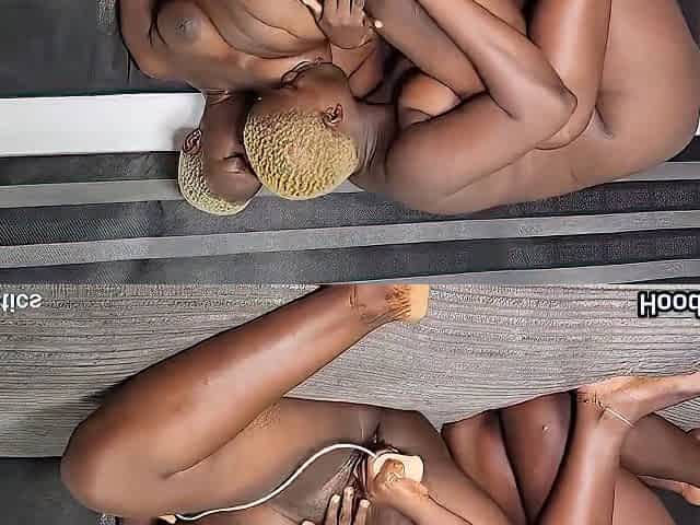Spicy Black Lesbians Mind-blowing X-rated Video