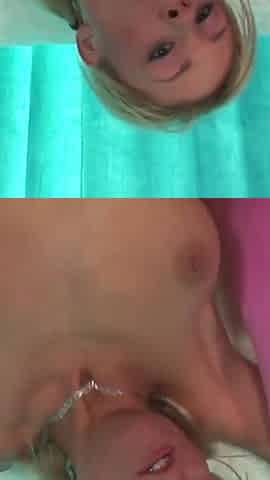 Interracial video with Brittany Angel a young girl with shaved vagina fucking with a BBC that breaks her pussy