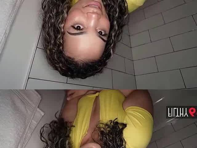Ass latin chick stepsis rides on stepbro's large dong