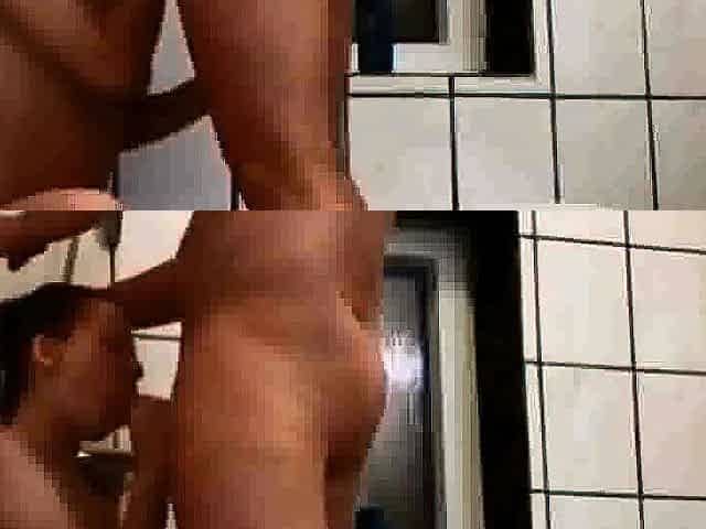 spying on stepmom getting showered with cum