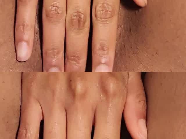 Sex toy gets stuck in my taut vagina.