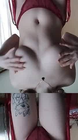 I'm Making Video for My Stepdad, Striptease, Masturbating My Tight Pussy, and Fucking Myself with Toys